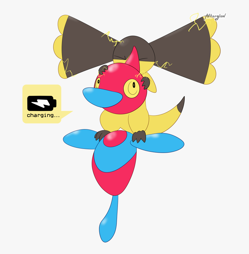 Helioptile Powered Porygon Z, HD Png Download