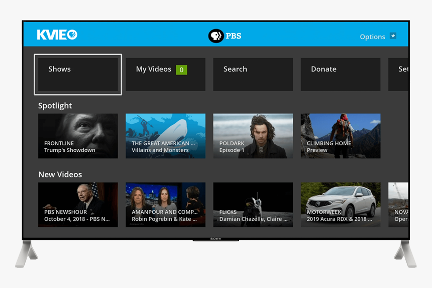 Pbs App On Tv With Roku, HD Png Download