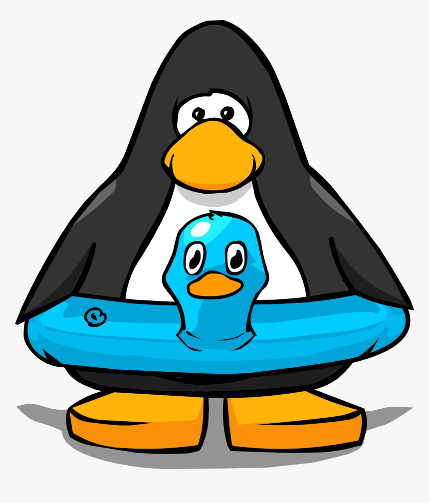 Blue Duck From A Player Card, HD Png Download