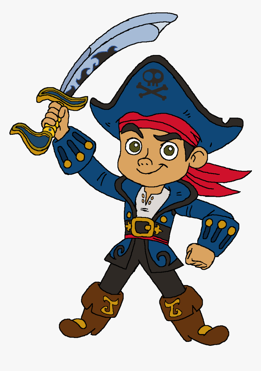 Captain Hook Smee Youtube Neverland Disney Junior, HD Png Download