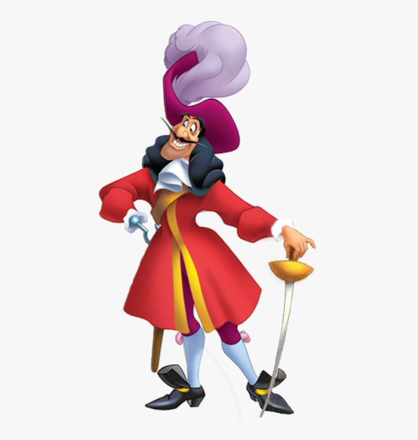 Peter Pan Capitão Gancho 3 Png, Transparent Png