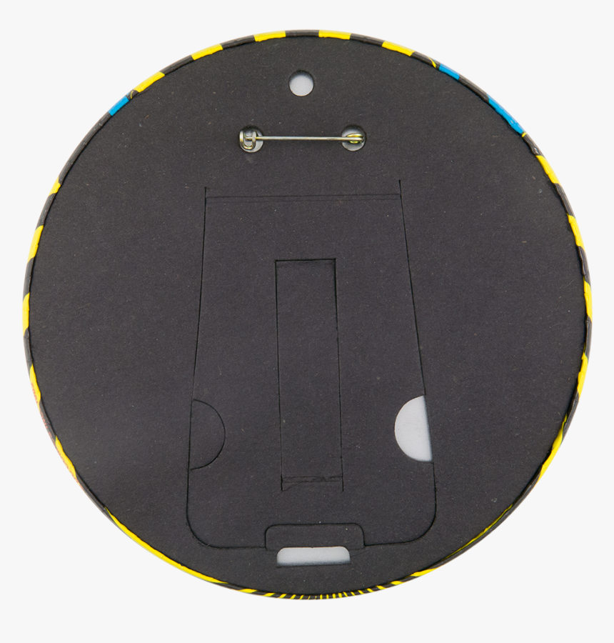 Batman Yellow And Black Stripes Button Back Entertainment, HD Png Download