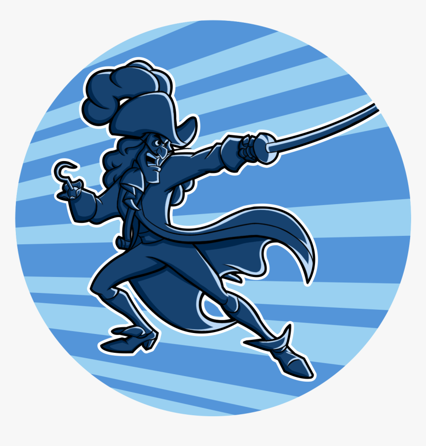 Captain Hook Png, Transparent Png