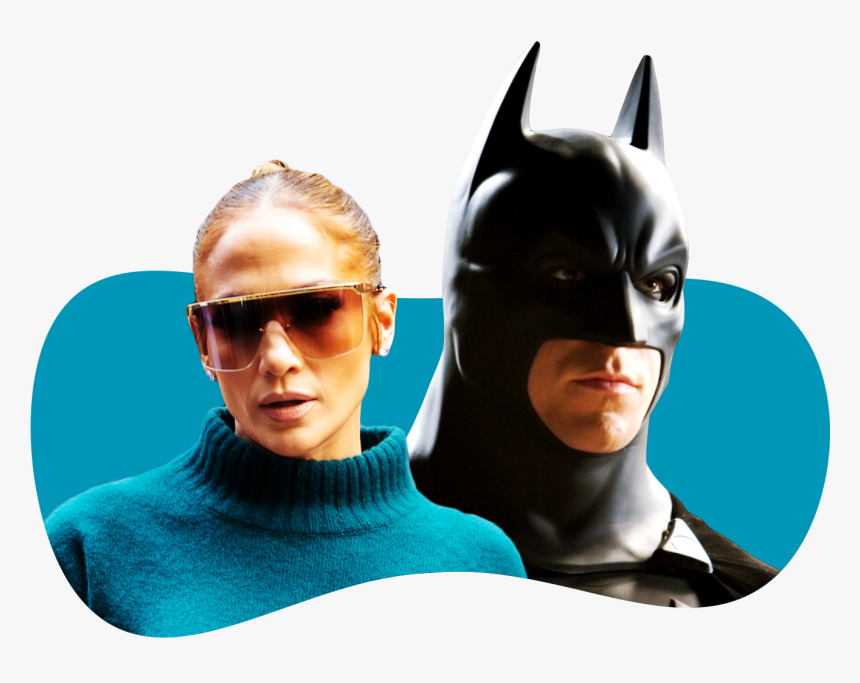 Jennifer Lopez And Batman, HD Png Download