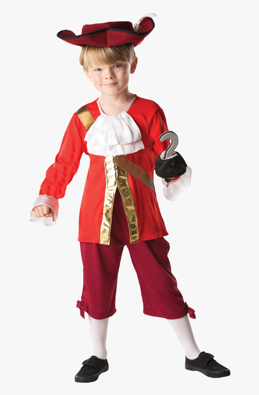 Boys Captain Hook Costume, HD Png Download