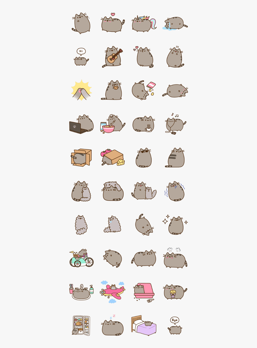 Pusheen The Cat, HD Png Download