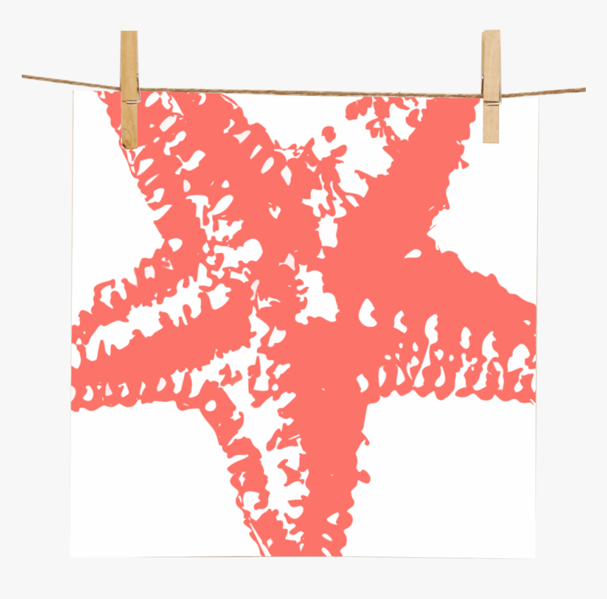 Transparent Starfish Silhouette Png, Png Download