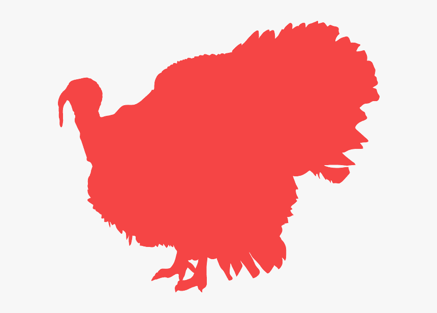 Turkey Silhouette Png, Transparent Png