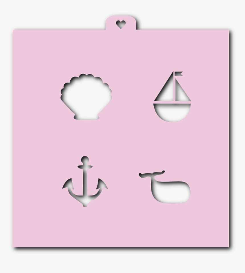 Starfish Silhouette Png, Transparent Png