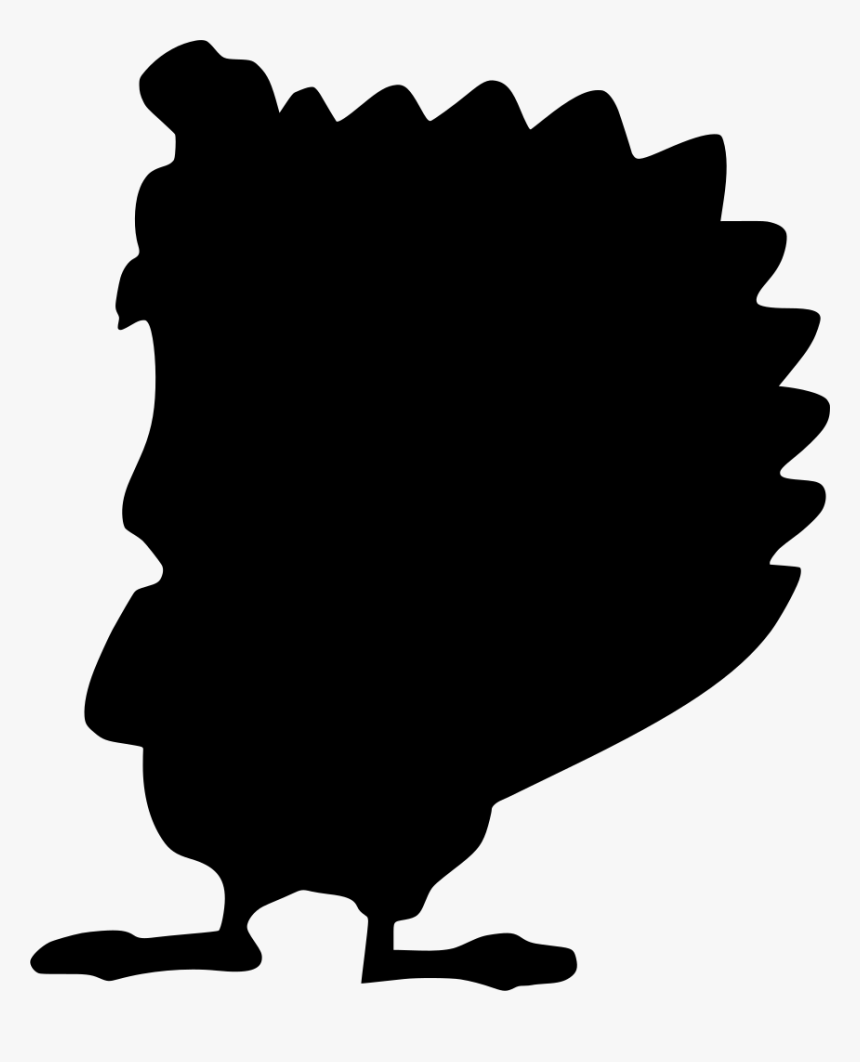 Turkey Silhouette Png, Transparent Png