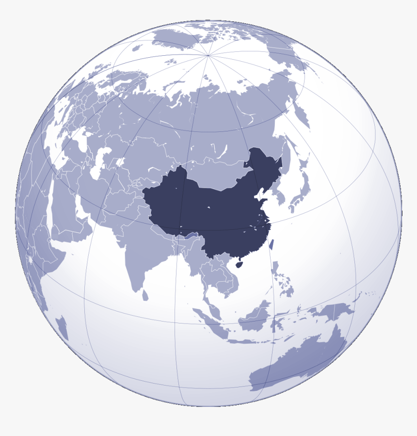 Where Is China Located Large Map, HD Png Download