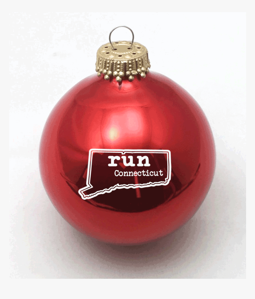 Connecticut Run State Outline Christmas Ornament, HD Png Download