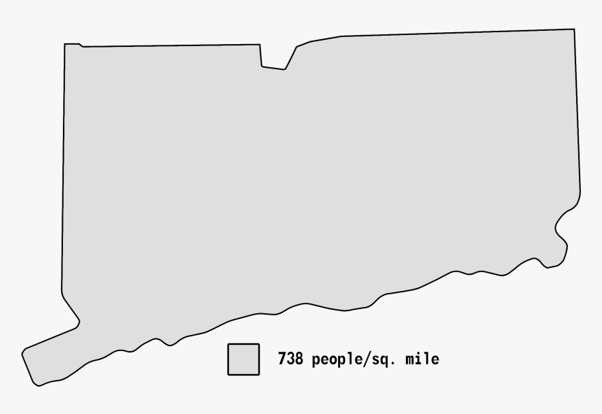 Connecticut State Outline , Transparent Cartoons, HD Png Download