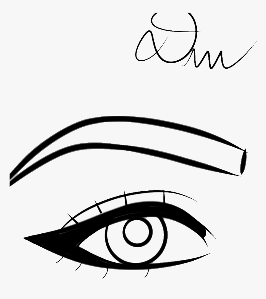 Eye Drawing Png, Transparent Png