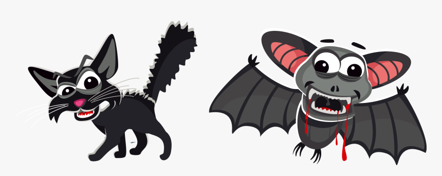 Vampire Bat Clipart, HD Png Download