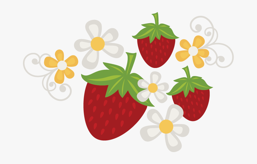 Strawberry Clipart Svg, HD Png Download