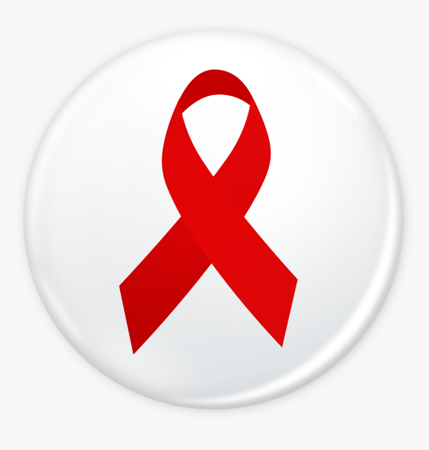 World Aids Day Red Ribbon Symbol Sign, HD Png Download