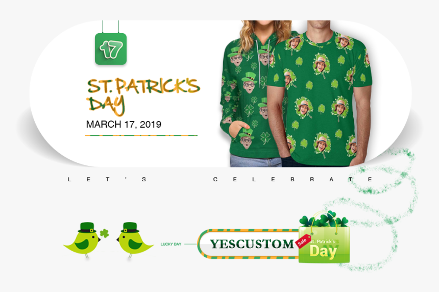 St Patricks Day Border Png, Transparent Png