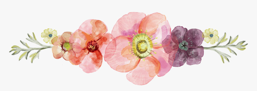 Flower Divider Png, Transparent Png