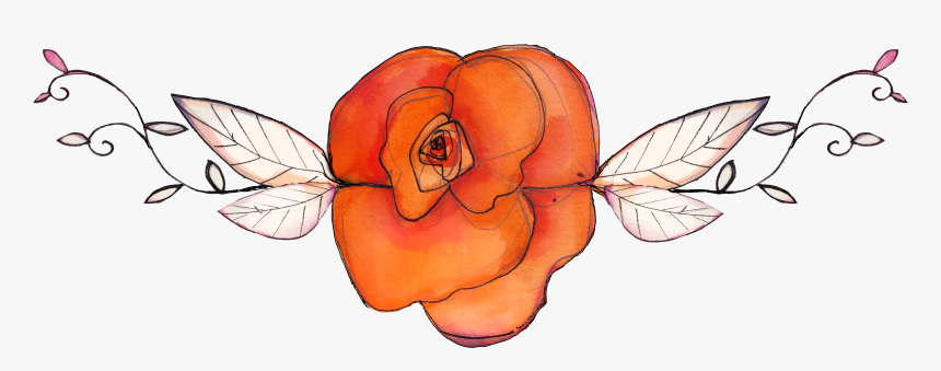 Flower Divider Png, Transparent Png