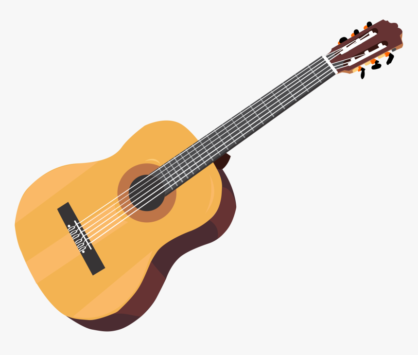 Acoustic Guitar Music Cuatro Ukulele, HD Png Download