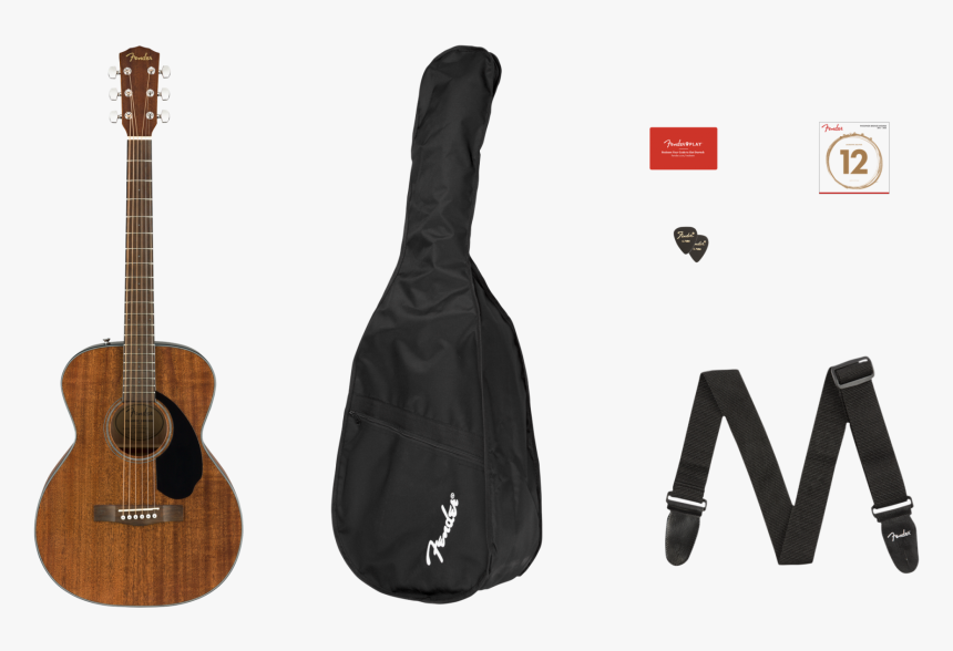 Fender Cc-60s Concert Acoustic Guitar Pack, HD Png Download