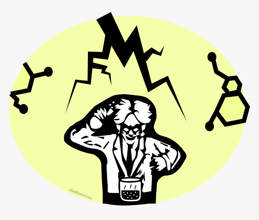 Mad Scientist Png, Transparent Png