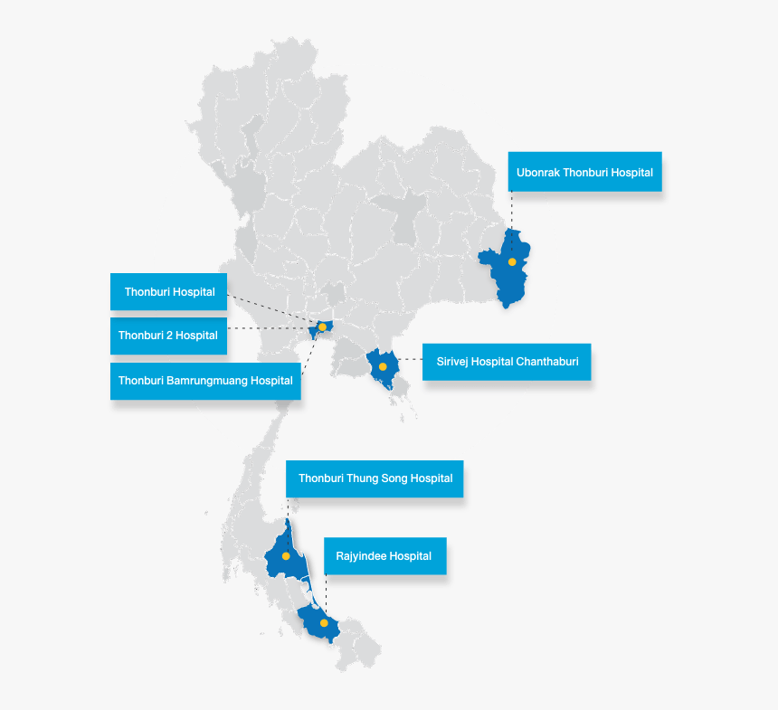 Thailand Map Png, Transparent Png