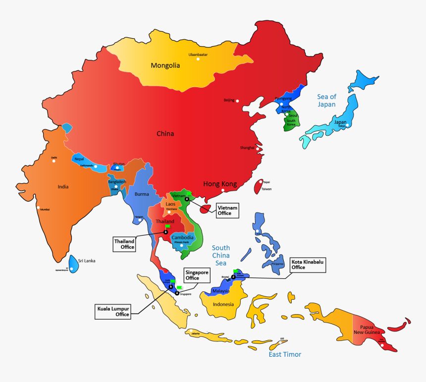 We Have Offices In Malaysia, Thailand, Singapore And, HD Png Download