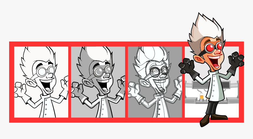 Mad Scientist Png, Transparent Png