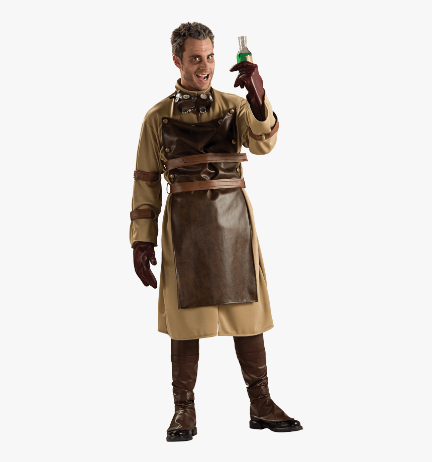 Mens Steampunk Scientist Costume, HD Png Download