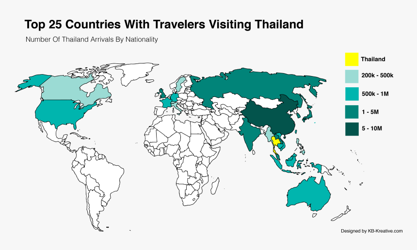 Thailand Map Png, Transparent Png