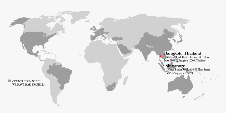 Thailand Map Png, Transparent Png