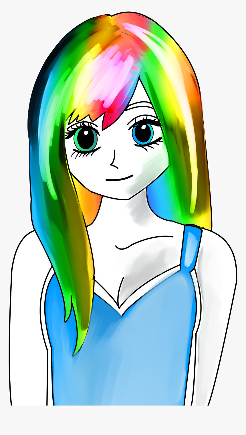 Girl 5shirt7, HD Png Download