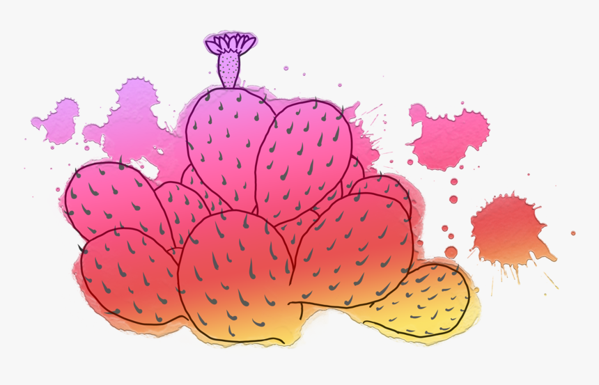 Cactus Sunrise T-shirt Design Digital Sunset Sunrise, HD Png Download