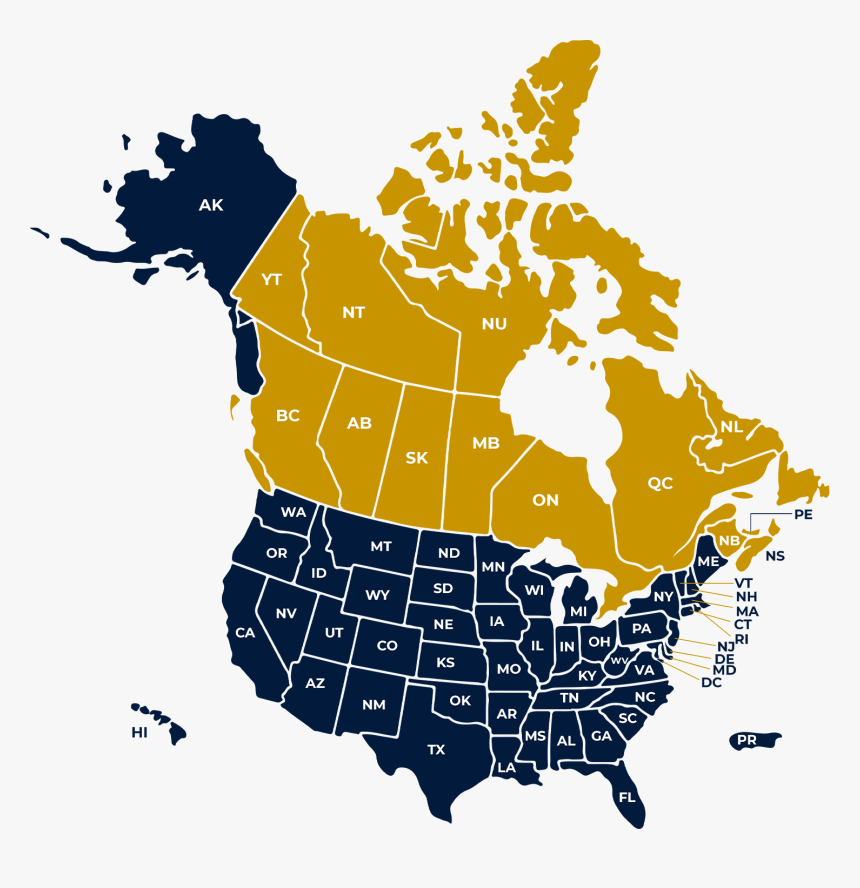 Canada Map Png, Transparent Png