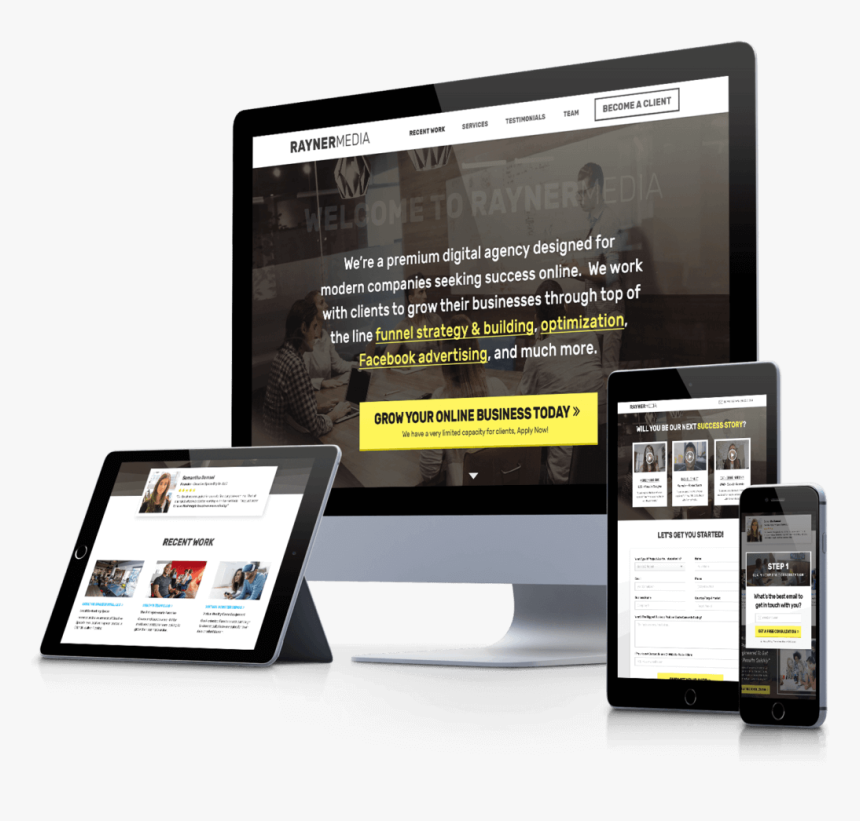 Digital Agency Funnel Template, HD Png Download