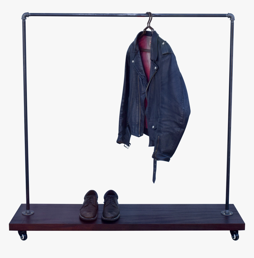 Industrial Pipe Clothing Garment Rack By Diy Cartel, HD Png Download