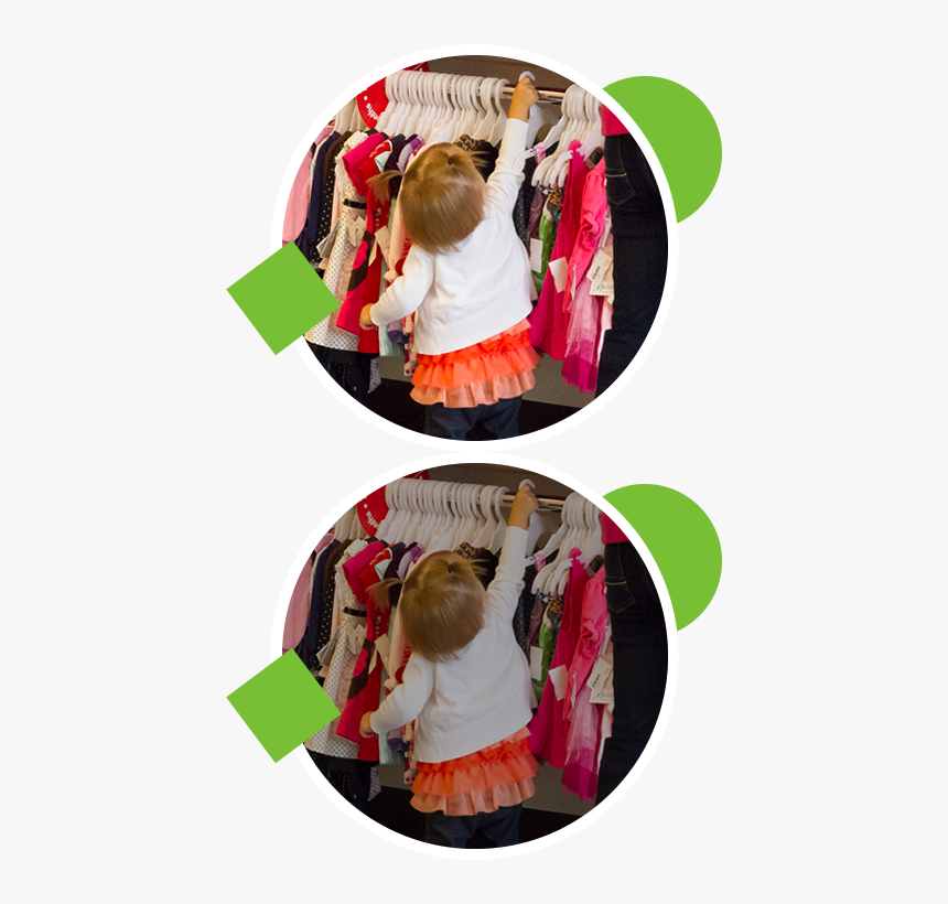 Shaded Version Of Children S Orchard Little Girl Reaching, HD Png Download