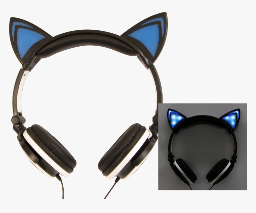 Headphone Transparent Cat, HD Png Download