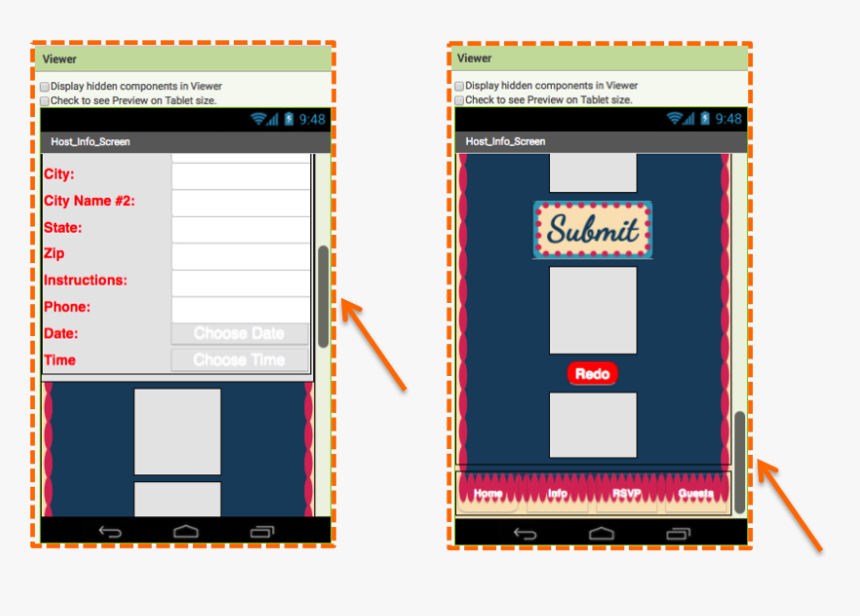 Scroll Down Png, Transparent Png