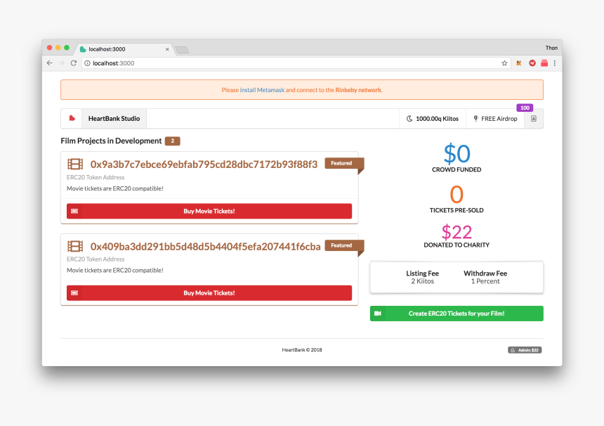 Blank Movie Ticket Png, Transparent Png