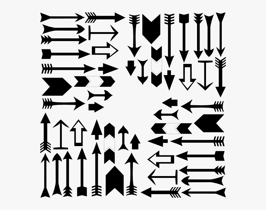 Vintage Arrow Png, Transparent Png