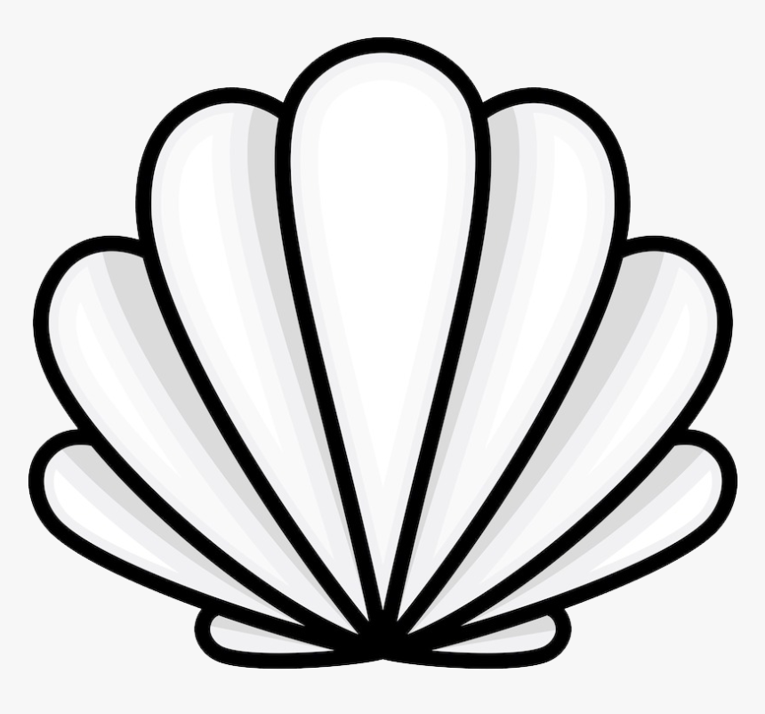 Oyster Seashell Drawing Cartoon, HD Png Download