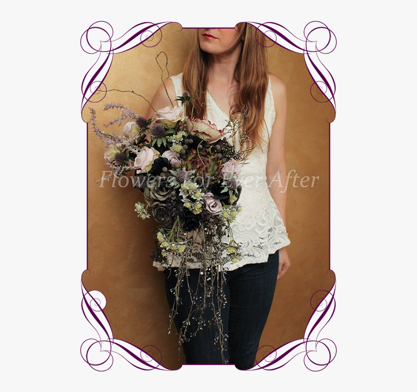 Willow Bridal Bouquet, HD Png Download
