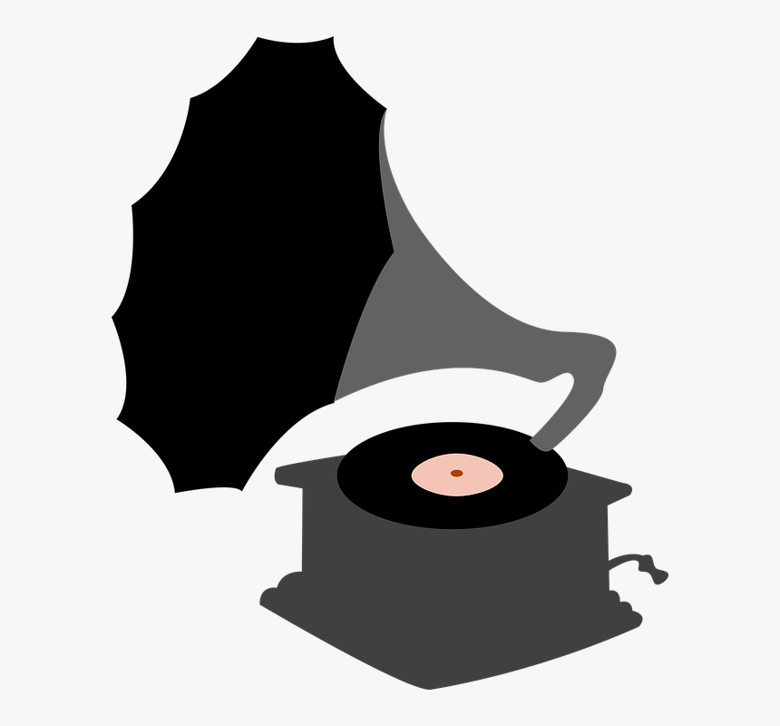 Record, Music, Sound, Old, Phonograph, Gramophone, HD Png Download