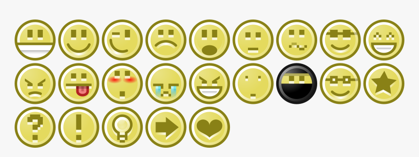 Smiley Face Icon Png, Transparent Png