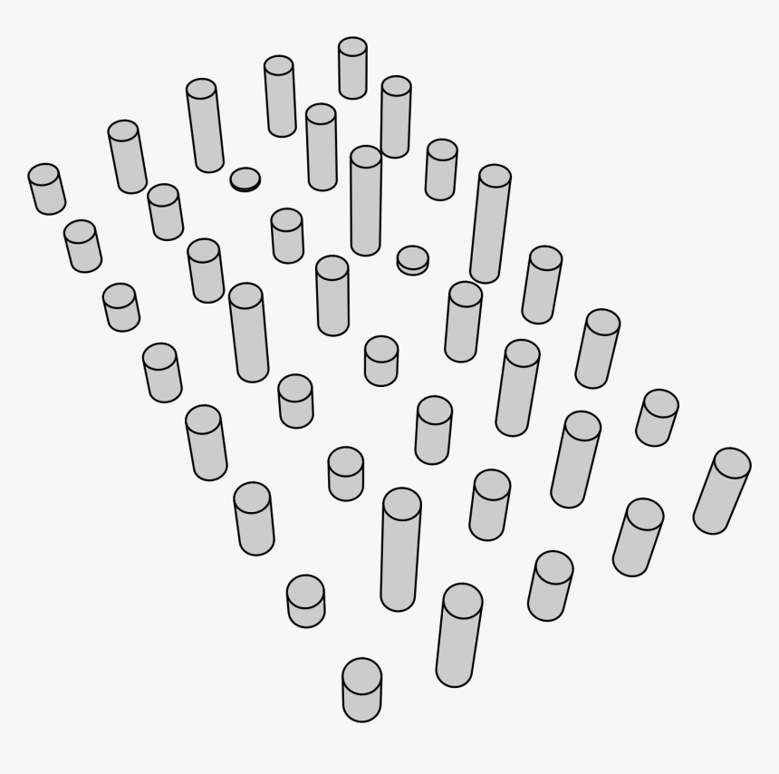 Randomized 3d Cylinder Shapes Clip Arts, HD Png Download