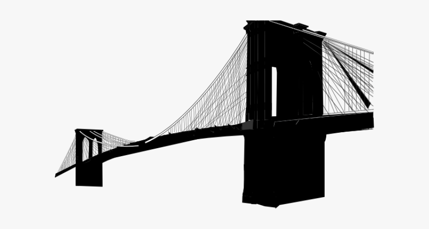 Broken Bridge Clipart Side View, HD Png Download