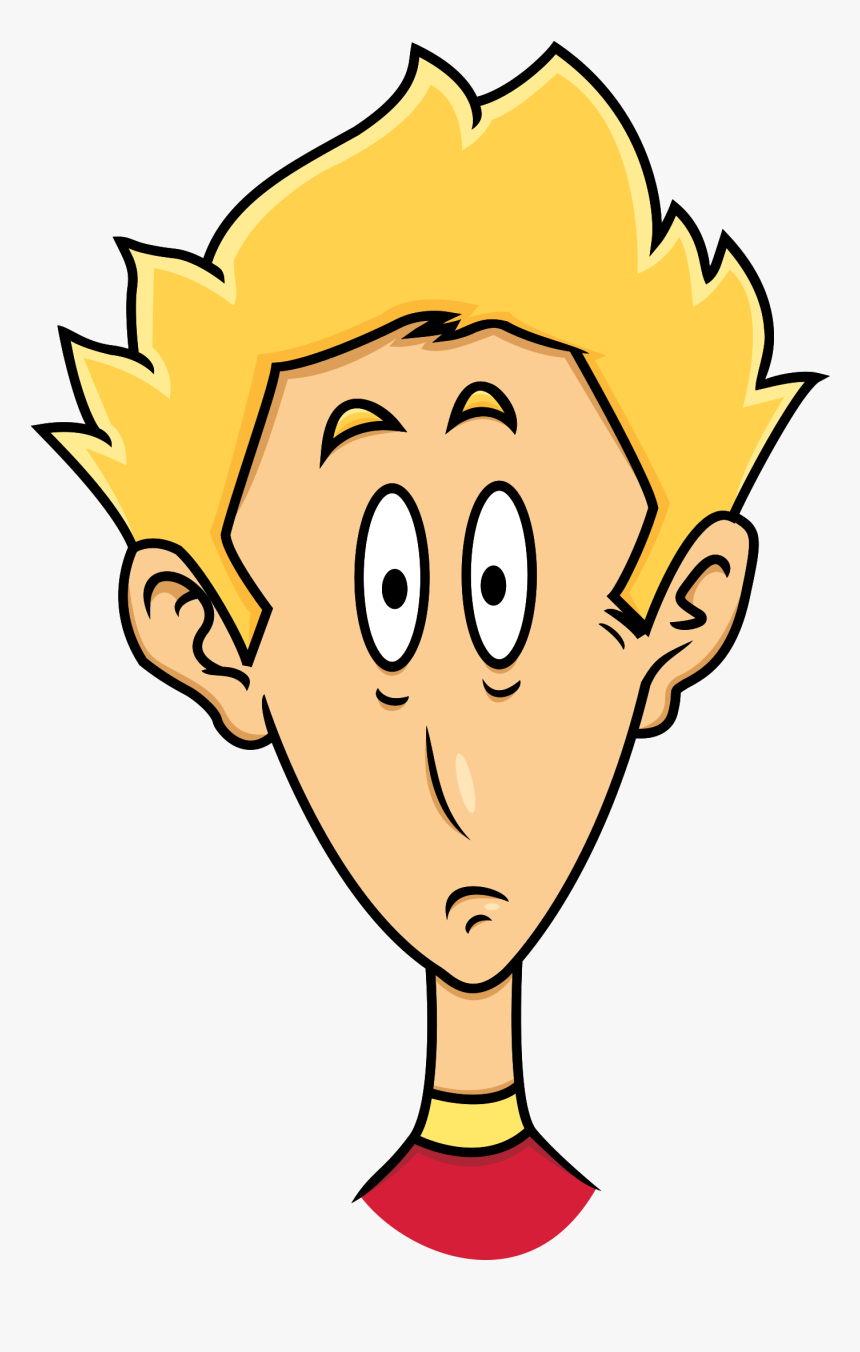 Impressed Blond Man Clip Arts, HD Png Download